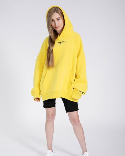 sunshine yellow hoodie