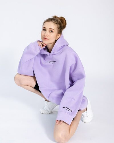 lilac hoodie